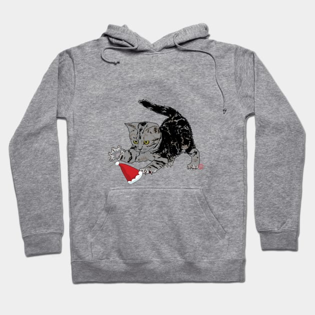 Santa Claws Hoodie by THIRTY16Designs